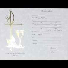 Spanish Communion Cert Spanish Communion Cert